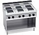 Foto Bertos Cocina con Estante - 6 Placas Cuadradas