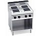 Foto Bertos Cocina con Estante - 4 Placas Cuadradas