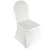 Bolero Funda para Sillas de Banquete Blanca Sólo Interior