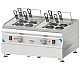 Casselin Cuece Pasta Doble CCAP92 Eléctrico - Fondo 58,7 cm - Capacidad 18 litros