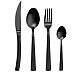Comas Cubertería Cheese Satín Black 3 mm - Acero Inox 18/0