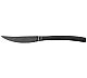 Foto Comas Cubertería Cheese Satín Black Cuchillo Chuletero - 22,5 cm