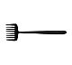 Foto Comas Cubertería Tact Vintage Black Tenedor Rastrillo - 14,2 cm