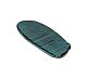 Foto Comas Reposa Cubiertos Oval Velvet - Verde