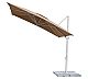 Foto Conva Parasol Basic Mástil Lateral 3x3 Acrílico Basic Mástil Lateral Acrílico - Taupe