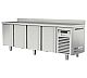 Foto Coreco Mesa Refrigerada Gama 600 Snack con Fregadero MRSF-250 - Capacidad 516 litros