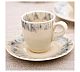 Costa Nova Madeira Crema Taza y Platillo Cerámica Gres - Capacidad 76 a 440 ml