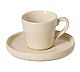Foto Costa Nova Lagoa Beige Taza Café y Platillo - Capacidad 86 ml