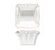 Foto Costa Nova Vajilla Gres Alentejo Blanco Ramekin Cuadrado - 10,1 x 9,9 cm