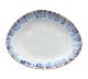 Foto Costa Nova Vajilla Gres Brisa Ria Blue Plato Oval - 20,3 x 15,8 cm