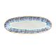 Foto Costa Nova Vajilla Gres Brisa Ria Blue Plato Oval - 24,3 x 9,2 cm
