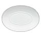 Foto Costa Nova Vajilla Gres Friso Blanco Bandeja Oval - 30,1 x 21 cm