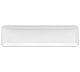 Foto Costa Nova Vajilla Gres Friso Blanco Bandeja Rectangular - 36,8 x 10,4 cm