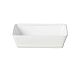 Foto Costa Nova Vajilla Gres Friso Blanco Molde Rectangular - 15,2 x11,5 cm