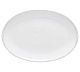 Foto Costa Nova Vajilla Gres Friso Blanco Plato Oval - 33,2 x 23 cm