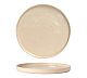 Foto Costa Nova Vajilla Gres Lagoa Beige Plato Llano Postre - Ø 21,1 cm