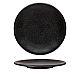 Foto Costa Nova Vajilla Gres Roda Negro Plato Llano - Ø 15,6 cm