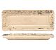 Foto Costa Nova Vajilla Gres Madeira Crema Bandeja Rectangular - 27,2 x 10,8 cm