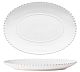 Foto Costa Nova Vajilla Gres Pearl Blanco Bandeja Oval - 34,2 x 25 cm