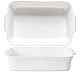 Foto Costa Nova Vajilla Gres Pearl Blanco Bandeja Rectangular - 38,3 x 24,1 cm