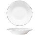Foto Costa Nova Vajilla Gres Pearl Blanco Plato Hondo - Ø 24,2 cm