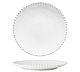Foto Costa Nova Vajilla Gres Pearl Blanco Plato Llano - Ø 28,4 cm