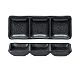 Foto Costa Nova Vajilla Gres Roda Ardosia Bandeja Rectangular 3 Secciones - 17,5 x 6,7 cm