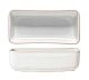Foto Costa Nova Vajilla Gres Roda Blanco Bandeja Rectangular Profunda - 17,6 x 8,6 cm