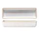 Foto Costa Nova Vajilla Gres Roda Blanco Bandeja Rectangular Profunda - 26,9 x 9,1 cm