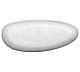 Foto Costa Verde Vajilla Porcelana Bubbly Plato Oval Largo 32x14 cm