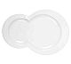 Foto Costa Verde Vajilla Porcelana Eclipse Plato Bufet 35 x 24 cm
