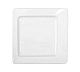 Foto Costa Verde Vajilla Porcelana Eclipse Plato Cuadrado 22 cm