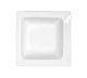 Foto Costa Verde Vajilla Porcelana Eclipse Plato Cuadrado Hondo 18 cm
