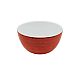 Foto Costa Verde Vajilla Porcelana Rústico Rojo Bol Ø 15 cm - Altura 9 cm