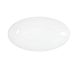 Foto Costa Verde Vajilla Porcelana Saturno Elíptico Plato Postre 19 x 11 cm