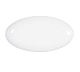 Foto Costa Verde Vajilla Porcelana Saturno Elíptico Plato Llano 26 x 14 cm
