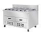 Eutron Asador Pollos 6 Espadas Horizontal De Brasa - Fondo 93 cm
