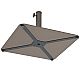 Ezpeleta Base Parasol Cuadrada Hierro Loop 35 con Cruceta y Tacos Peso 35 kg