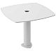 Foto Mesa Baja Tee Blanca 3 kg - Para Bases Loop, Bond y Canto Tubo Ø 60 mm