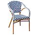 Foto Feyma Sillón Luanda - Bambú y Médula Azul/Blanca