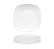 Foto Güral Porselen Vajilla Porcelana Mimoza Plato Postre Cuadrado 18 cm