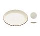 Foto Güral Porselen Vajilla Porcelana Eo Side Plato Postre Ø 21 cm