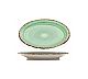 Foto Güral Porselen Vajilla Porcelana Eo Verde Plato Postre Ø 21 cm