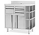 Foto Infrico Mueble Mesa Cafetera MCAF 1000 CI - Tolva a la Izquierda