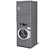 Ipso Lavadora+Secadora de Columna CS10 Capacidad 2 x 9,5 kg