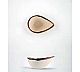 Foto Irabia Vajilla Reactiv Crema Mangan Bowl Lagrima 11 x 7,5 cm