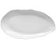Foto Lubiana Vajilla Porcelana Stone Blanco Fuente Oval 38 cm