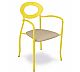 Foto Muebles Romero Sillón Apilable M2025 - Amarillo