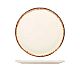 Foto Pioli Vajilla Cerámica Mocha Plato Llano Coupé - Ø 23 cm