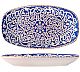 Foto Pioli Vajilla Porcelana Oriental Plato Ovalado Ø 34 cm